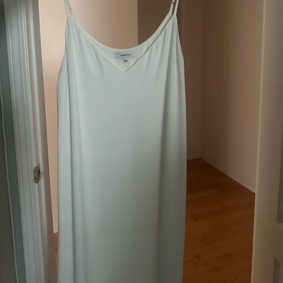 White Babaton Aritzia Midi Length Dress - Picture 3 of 3